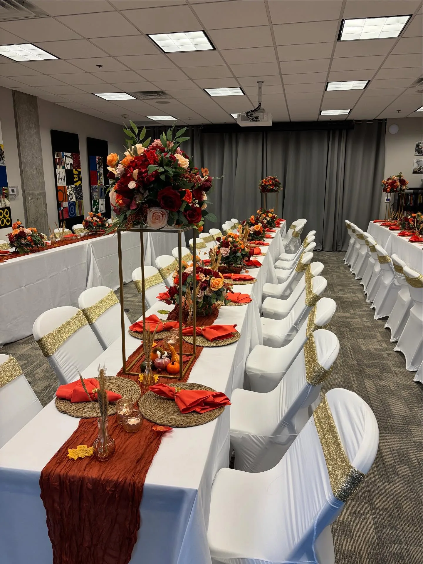 Event space with full room setup