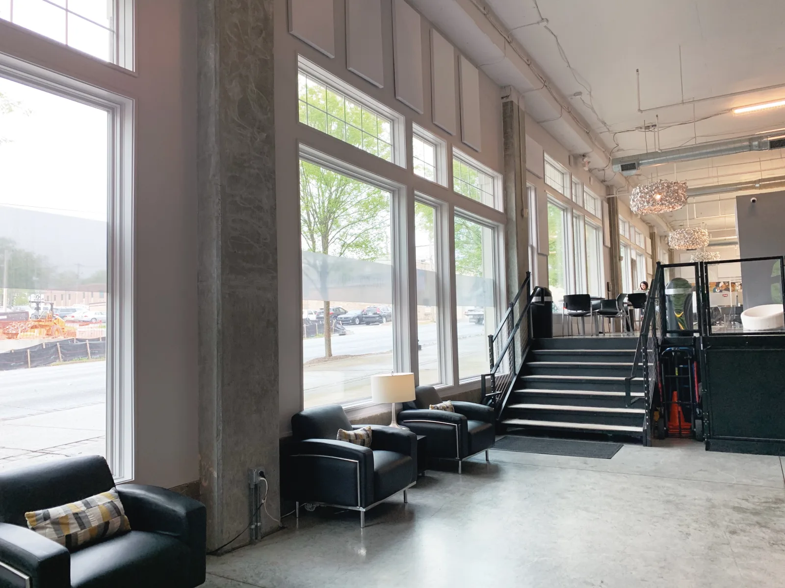 Lobby and common area outside private offices
